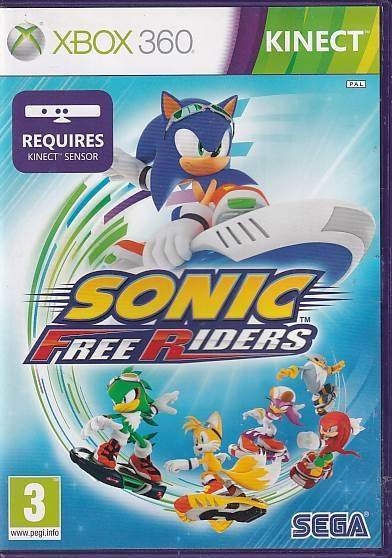 Sonic FreeRiders - Kinect - XBOX 360 (B Grade) (Genbrug)